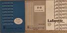 Lafayette ST-20A, ST-22 Owner's Manuals, Originals (tuners). Fixed Price $13.00.