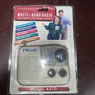 Multi-band Radio Model A310 Am/fm/tv/weather Gran Prix Vtg 94 Gpx. Fixed Price $15.00.