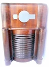 Art Deco Masterpiece Zenith "cord-inspired" 12S370 Radio Cabinet Pittsburghpa. Fixed Price $400.00.