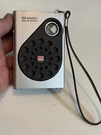 Vintage Sharp Solid State BP-160 Pocket Am Radio Silver With Strap ( Read Descri. Fixed Price $40.00.