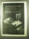 1973 Craig 2621 Portable Cassette Recorder Ad. Fixed Price $19.99.