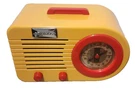 Fada Vintage Crosley Yellow Radio, Am/fm Used & And Cassette Works Nice. Fixed Price $99.00.