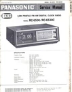 Panasonic Service Manual RC-6530 RC6530C(PDF E-format). Fixed Price $16.99.
