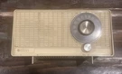 Vintage Mid Century General Electric Am Radio T-1110A Beige. Fixed Price $49.00.