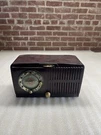 Ge Model 515F Plastic Table Tube Alarm Clock Radio Circa 1951. Fixed Price $34.99.