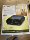 Sony ICF-C218 Fm Clock Radio Dream Machine Auto Time Set Open Box. Fixed Price $39.99.