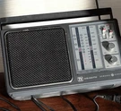 Vintage Band Tv/wb/am/fm Radio Receiver 7-2945A Works/good For Bad Weather. Fixed Price $18.00.