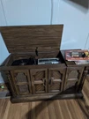 Vintage Magnavox Stereo Console Radio, Record Player, 8-TRACK, Pick-up Ct. Fixed Price $300.00.