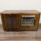 Rca Victor 16T4 Vintage Tube Radio 1940 Shortwave Wood Cabinet Parts. Fixed Price $50.00.
