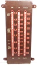 Vintage Philco 416-1213: THE-1ST Us Fm /am Part: Graphic Station Glass. Fixed Price $40.00.