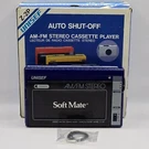 Unisef Z-2P Auto Shut-off Am Fm Stereo Cassette Player Built-in Speaker. Fixed Price $38.25.