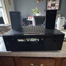Sony STR-AV970 Stereo Receiver Dolby Pro Logic, Radio Tuner, Speakers, Black. Fixed Price $125.00.