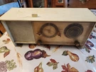 Sears Silvertone Radio Ivory Model 5033. Fixed Price $237.49.