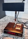 Vintage *tenkai Model 123* Am/fm Lamp Clock Radio - Mid 80'S. Fixed Price $125.00.