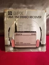 New Old Stock Gpx 2830 Am/fm Stereo Receiver With Headphones Open Box Excellent. Fixed Price $24.95.