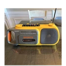 Sony Sports CFM-104 Am/fm Radio Cassette Player Portable Headphone Jack Yellow. Fixed Price $99.00.