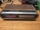 Vintage 1980S 7-4630A Woodgrain Finish Clock Radio Tested & Works. Fixed Price $17.99.
