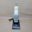 1960S Champion Spark Plug Figural Promo Transistor Radio 15" Tall Need Repair. Fixed Price $74.99.