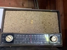 Zenith Vintage Am/fm Tabletop Radio Dial Brown Wood Cabinet. Fixed Price $55.00.