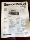 Panasonic RX-FD80 RXFD80 Service Manual From The Usa **original**. Fixed Price $19.99.
