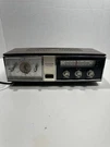 Lloyds Brown Silver Wired Solid State 2 Speaker Alarm Clock Am Radio Works Read*. Fixed Price $16.99.