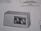 Zenith M508B, M508C, M508L, & M508W Radio Receiver Photofact. Fixed Price $6.50.
