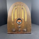 Philco 37-60 Cathedral Tube Radio Working. Fixed Price $190.00.
