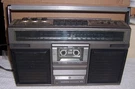 General Electric Am/fm Stereo Radio/cassette Boom Box 3-5252. Fixed Price $35.00.