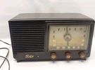 Vintage 1950S Silvertone Model 4200 Tube Radio Mcm Brown Working Collectible. Fixed Price $150.00.