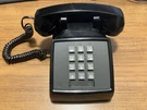 Working Black 2500DM Western Electric Touch-tone Push Button Desk Phone. Fixed Price $50.00.
