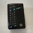 Ge 7-1627A Pocket Am/fm Stereo Radio Black Portable Model Mpn. Fixed Price $14.99.