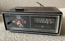 Vtg General Electric Fm/am Analog Clock Radio Alarm 7-4545B Faux Wood Mcm. Fixed Price $17.44.