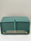 1956 Rca Victor Model 8-X8L Turquoise Tube Radio Showroom Shape. Fixed Price $179.00.