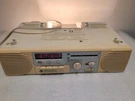 Ge Spacemaker Vtv Am Fm Radio Cassette Player 7-4287A Under Counter Tested Works. Fixed Price $24.69.