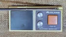 Vtg Midland Weather Monitor Cabinet: Woodgrained Plastic Model #13-902B. Fixed Price $7.49.