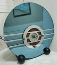 1990S Tsm France AR50 Sparton Bluebird Mirror Artone Fm Radio Light Up Dial. Fixed Price $159.49.