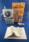 Vintage Luxtone Am/fm Portable Radio Original Box Hong Kong D2379A Needs Repair. Fixed Price $27.00.