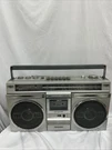 Vintage Sanyo Boombox FM/SW1/SW2/MW Radio Cassette Player Working M9935K. Fixed Price $175.00.