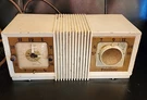 Vintage Firestone Antique Deco Radio 4-A-92 Rare & Unique Parts Repair Prop. Fixed Price $49.95.
