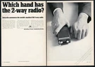 1969 Motorola HT-200 Handie Talkie 2-WAY Police Fire Fm Radio Photo Vtg. Fixed Price $9.99.