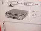 1968 Olson Car Auto Portable Am-fm Radio Service Shop Manual Model RA-771. Fixed Price $20.99.