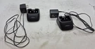 Lot Of Kenwood Battery Chargers W08-0552 For TK3101 W/ Power Adapters. Fixed Price $18.00.