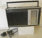 Sony TFM-7200W Fm-am 2-BAND 11 Transistors Solid State Radio Rare -works. Fixed Price $117.77.
