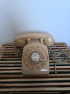 Vintage Pink Stromberg Carlson Rotary Dial Desk Phone S-c 500D June 1971. Fixed Price $55.00.