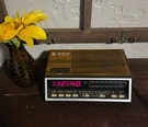 Vtg Digital Alarm Clock Radio Ge Am/fm Faux Woodgrain 30 Day Warranty Nice. Fixed Price $19.95.