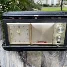 Vintage Arrow Radio Time Travel Alarm Clock Transistor Am Built Case. Fixed Price $18.00.