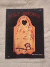 Tole Brown Poppy Clock 1984 Sc Vtg National Society Of Mary Jo Leisure. Fixed Price $9.99.