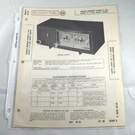 The Sams Photofact Collection #67: Oct 1958 Zenith A516 -518 Ch 5A07, 5A09. Fixed Price $12.50.