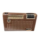 Vintage National Panasonic T-801H 2 Band Transistor Radio. Fixed Price $84.35.