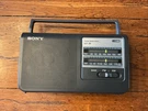 Sony ICF-38 Portable Am/fm Radio Battery Plug In Fm/am 2 Band Tested Works. Fixed Price $21.99.